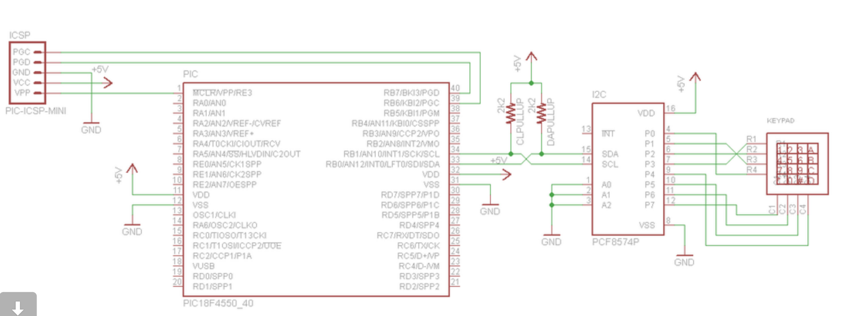 IO Expander Wiring